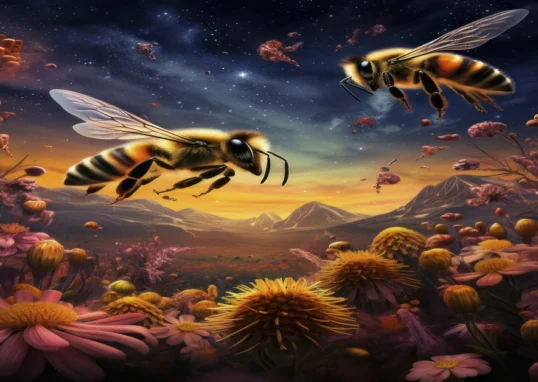 queen-bee-drone-bee